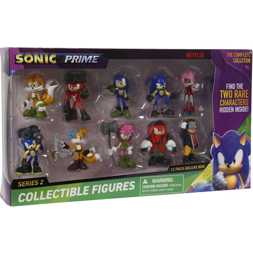 Figurki 12 szt. Deluxe Box Sonic