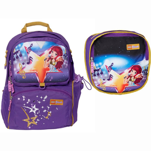 LEGO® Friends PopStar Freshmen tornister szkolny, zestaw 2-częściowy