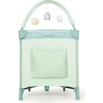 Asalvo Łóżeczko turystyczne Complet duo hedgehog, drugie dno, pałąk do zabawek