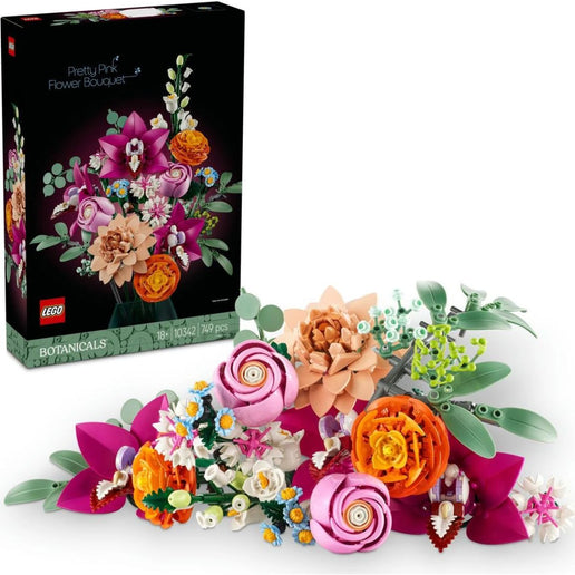 LEGO® Botanicals 10342 Piękny bukiet różowych kwiatów