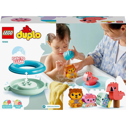 LEGO® DUPLO® 10966 Zabawa w kąpieli Pływająca wyspa ze zwierzątkami