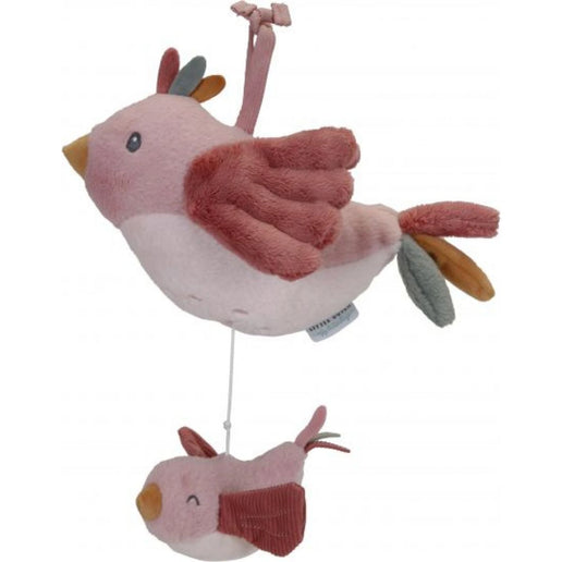 Muzyczny ptaszek Kwiaty i motyle