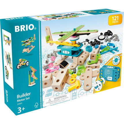 BRIO Zestaw konstrukcyjny Builder zestaw z silnikiem