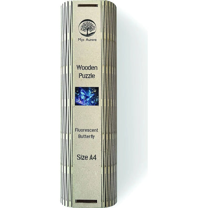 Drewniane puzzle Motyl A4