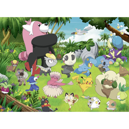 Ravensburger Puzzle: Rozbrykane Pokémony 300 elementów